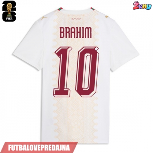 Lacne Ženy Futbalové dres Maroko Brahim Diaz #10 MS 2026 Krátky Rukáv - Preč